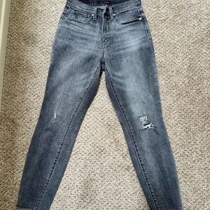 Lucky Brand Gray Skinny Jeans
